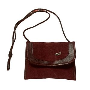 La Piccola small vintage suede purse